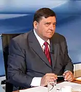 Georgios Karatzaferis&nbsp;(el), président d'Alerte populaire orthodoxe (Laos).