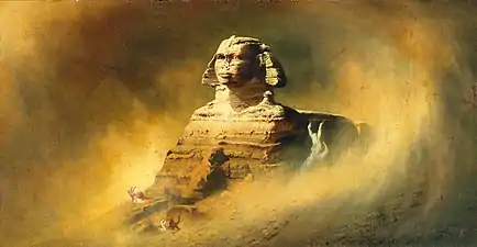 Sphinx, localisation inconnue.