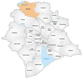 Localisation de Altstetten