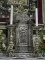 Le tabernacle en argent.
