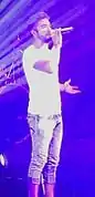 Kendji Girac en 2015.
