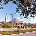Vue d'un bâtiment du Parlement.