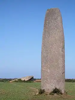 Image illustrative de l’article Menhir de Kergadiou