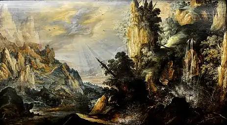 Montagne et cascade, 1600Metropolitan museum