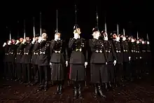 Polytechniciens en polytechniciennes en Grand Uniforme (X2018).