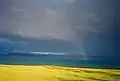 Arc-en-ciel sur le Lac Khövsgöl