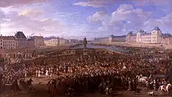 La place du Pont-Neuf en 1660.