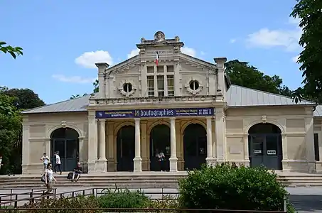 L'actuel pavillon populaire, local de l'AGEM de 1891 à 1899 où l'association laisse le bâtiment à la ville.