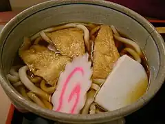 Kitsune udon.