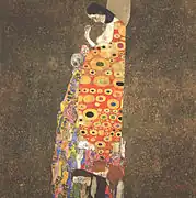 L'Espoir II (1907-1908), huile sur toile (110&nbsp;×&nbsp;110&nbsp;cm), Museum of Modern Art (New York).