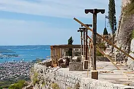 Décors utilisés pour représenter Meereen à la forteresse de Klis (Croatie).