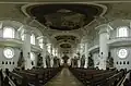 Intérieur de l'église paroissiale Sainte-Verena