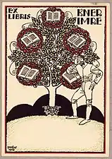 Un ex-libris d'Imre Kner