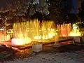 la fontaine de nuit