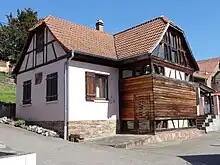 Ancienne école catholique,rue du Château.