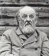 Photographie de Constantin Tsiolkovski, 1934