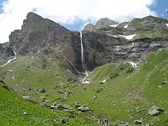 La cascade du Korab.