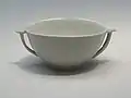 Coupe à vin en porcelaine blanche de la période Joseon. Musée national de Corée
