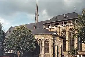 L'église de l'ancienne abbaye.