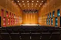La salle de concerts.