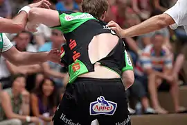 Vignir Svavarsson, sous le «&nbsp;maillot&nbsp;» du TBV Lemgo.