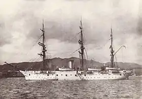 illustration de SMS Gneisenau (1879)