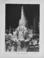 La fontaine Křižík en 1891