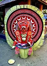 Theyyam de Kundadi Chamundi : കുണ്ടാടി ചാമുണ്ഡി തെയ്യം (ml).