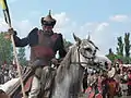 Cavalier hongrois au Kurultáj.