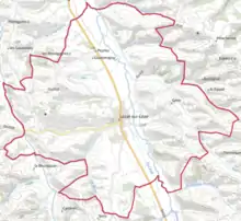 Carte topographique