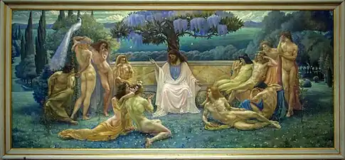 L'École de Platon, 1898, Paris, musée d'Orsay.