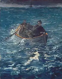 L'Évasion de Rochefort, 1881 (143&nbsp;×&nbsp;114&nbsp;cm), Zurich, Kunsthaus.
