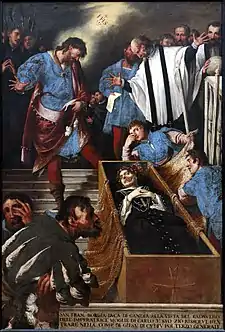 L'Illumination de saint François Borgia, musée des beaux-arts de Brest.