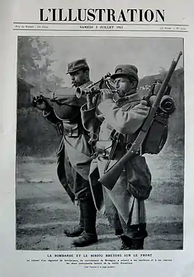 En juillet 1915.