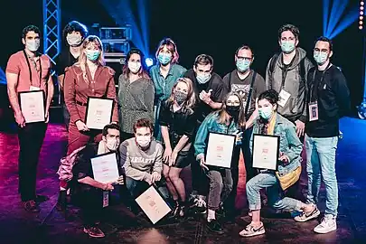 Le palmarès du Concours lors de l'édition 2020.