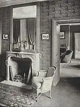 Cheminée 18ém à la Lanterne en 1926