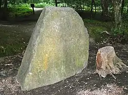 Menhir de la Pierre de Chalais, Bois de Clamart.