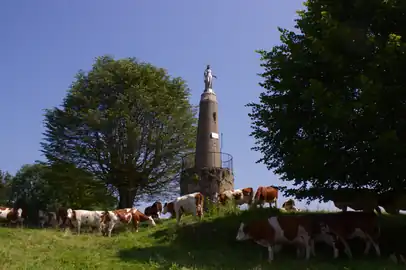 Monument à la  Vierge Marie (1862), Saint-Franc.