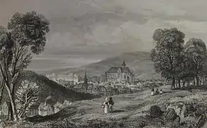 Gravure extraite de La Normandie par M. Jules Janin, XIXe&nbsp;siècle.