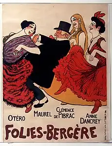A. Barrère, La Revue des Folies-Bergère, 1902