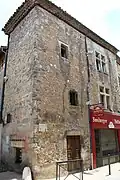 Vestiges du château.