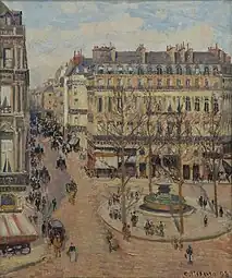 Soleil du matin dans la rue Saint-Honoré, Place du Théâtre françaisOrdrupgaard, Copenhague