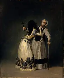 La Duchesse d'Alba et la bigote.