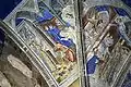 Résurrection du fils de Nerva et Miracle à Ahun - voûtains sud et ouest