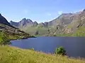 Ågvatnet, vu vers l'ouest.