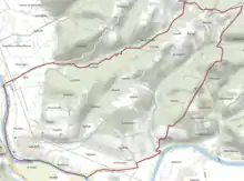 Carte topographique
