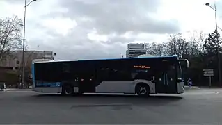 Le Citaro C2 no&nbsp;1073 du réseau Valoise à Cergy.