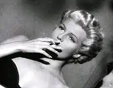 Rita Hayworth dans La Dame de Shanghaï.