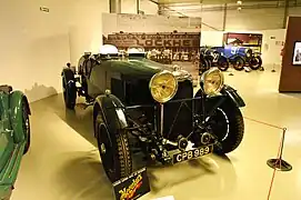 La Lagonda M45R Rapide victorieuse des 24 H du Mans 1935 (musée des 24 Heures).