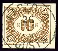 10 heller oblitéré en 1900 en Dalmatie (Croatie)